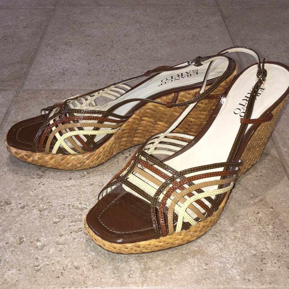 Franco Sarto wedge sandals size 9